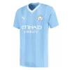 Manchester City Nathan Ake #6 Thuisshirt 2023-2024 Voetbalshirts Korte Mouw-1