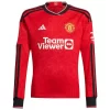 Manchester United Anthony Martial #9 Thuisshirt 2023-2024 Voetbalshirts Lange Mouwen-1