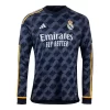 Real Madrid David Alaba #4 Uitshirt 2023-2024 Voetbalshirts Lange Mouwen-1