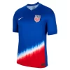 Verenigde Staten Sergino Dest #2 USA Uitshirt Copa América 2024 Voetbalshirts Korte Mouw-1